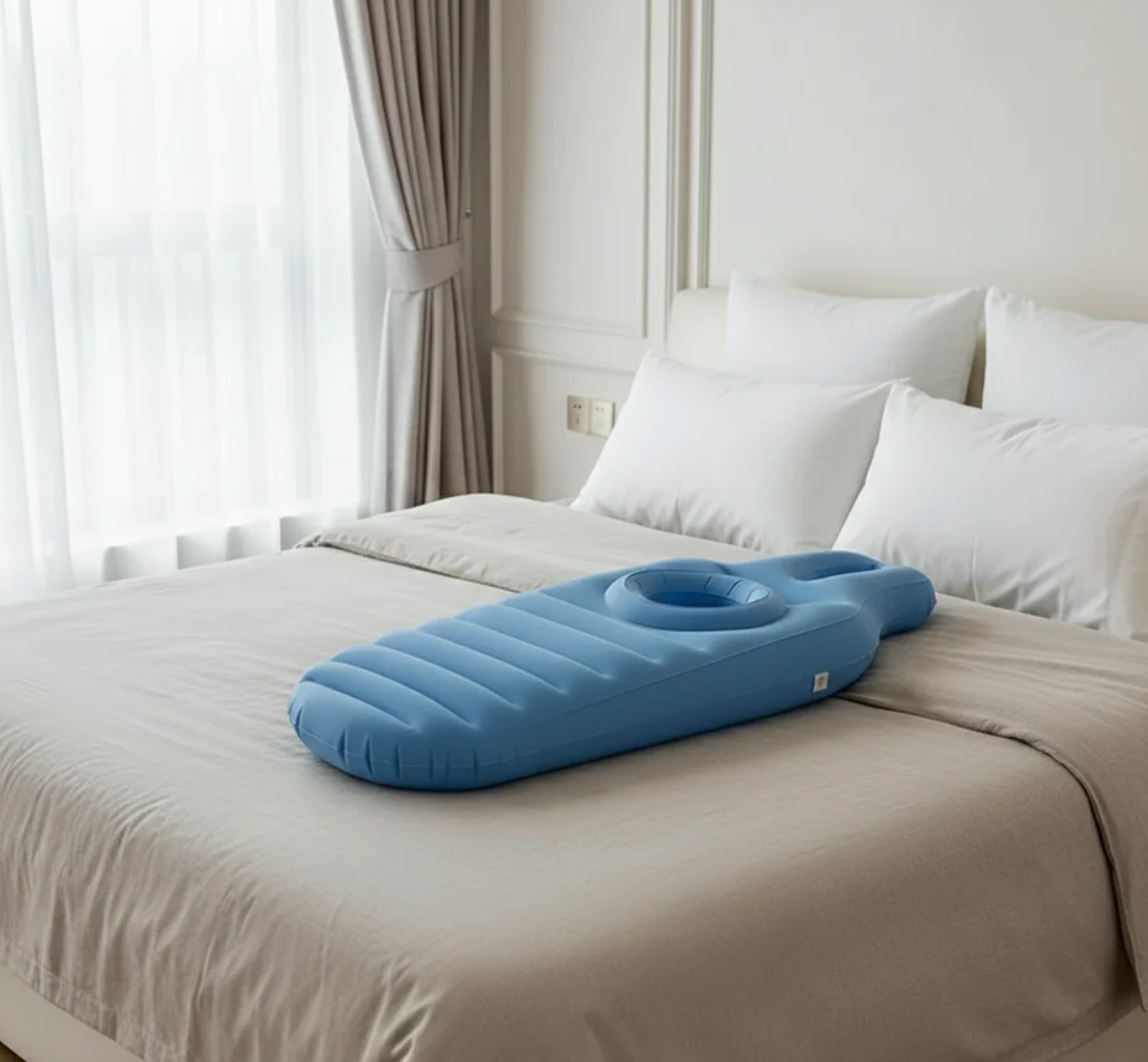 🌸 Inflatable Pregnancy Body Pillow